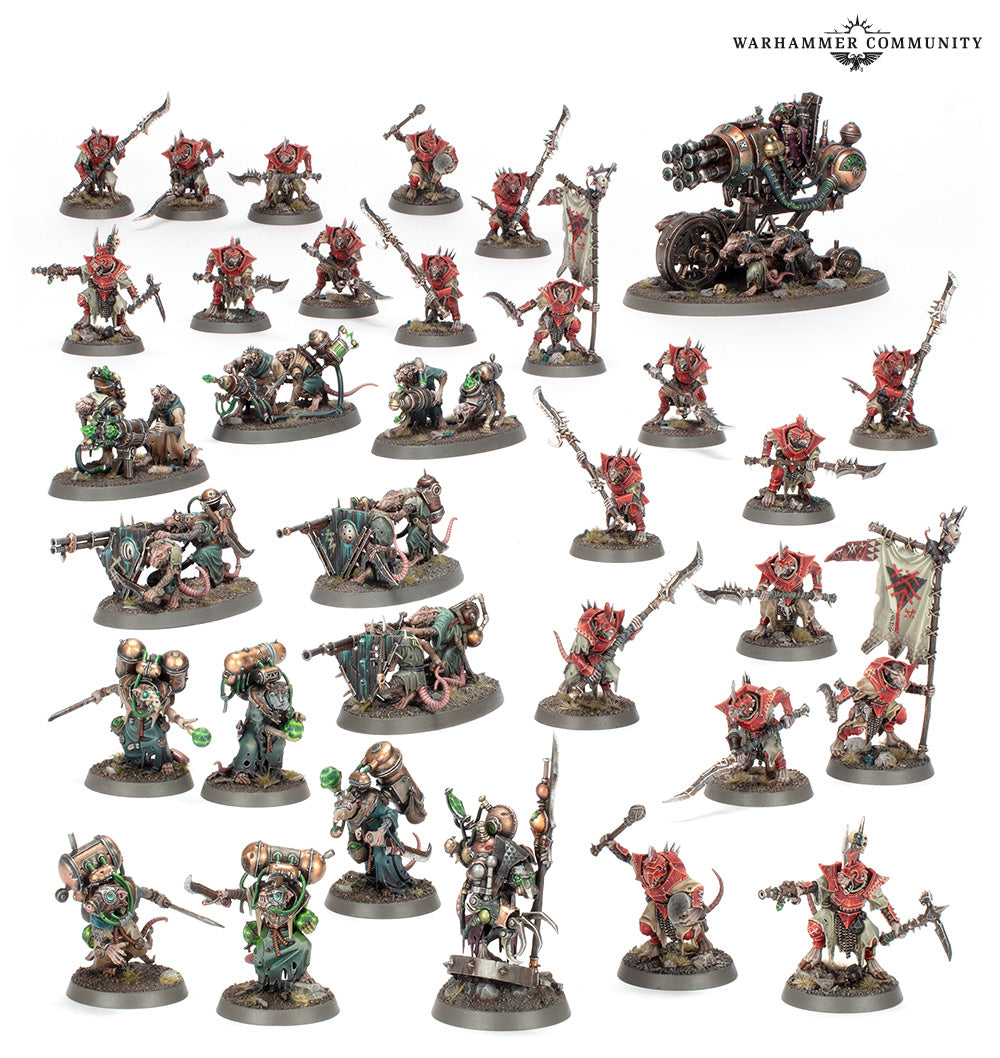 Games Workshop 90-56 - Age of Sigmar - Skaven: Skryre Warpswarm