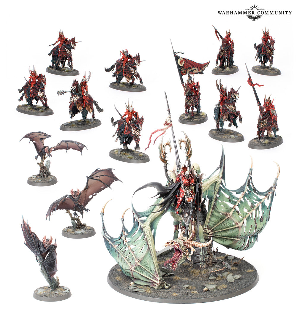 Games Workshop 91-100 - Age of Sigmar - Soulblight Gravelords: Lances of the Crimson Keep