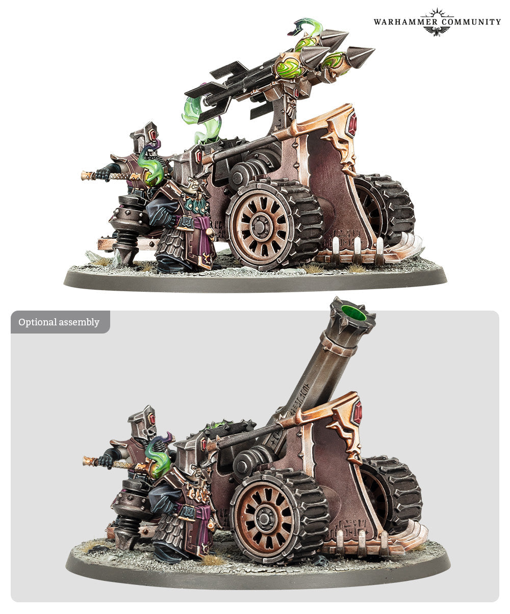 Games Workshop 82-07 - Age of Sigmar - Helsmiths of Hashut: Deathshrieker Rocket Battery