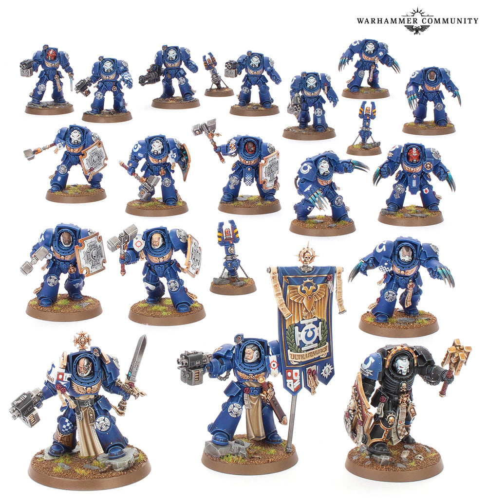 Games Workshop 48-103 - Warhammer 40,000 - Space Marines: Crux Terminatus Battleforce