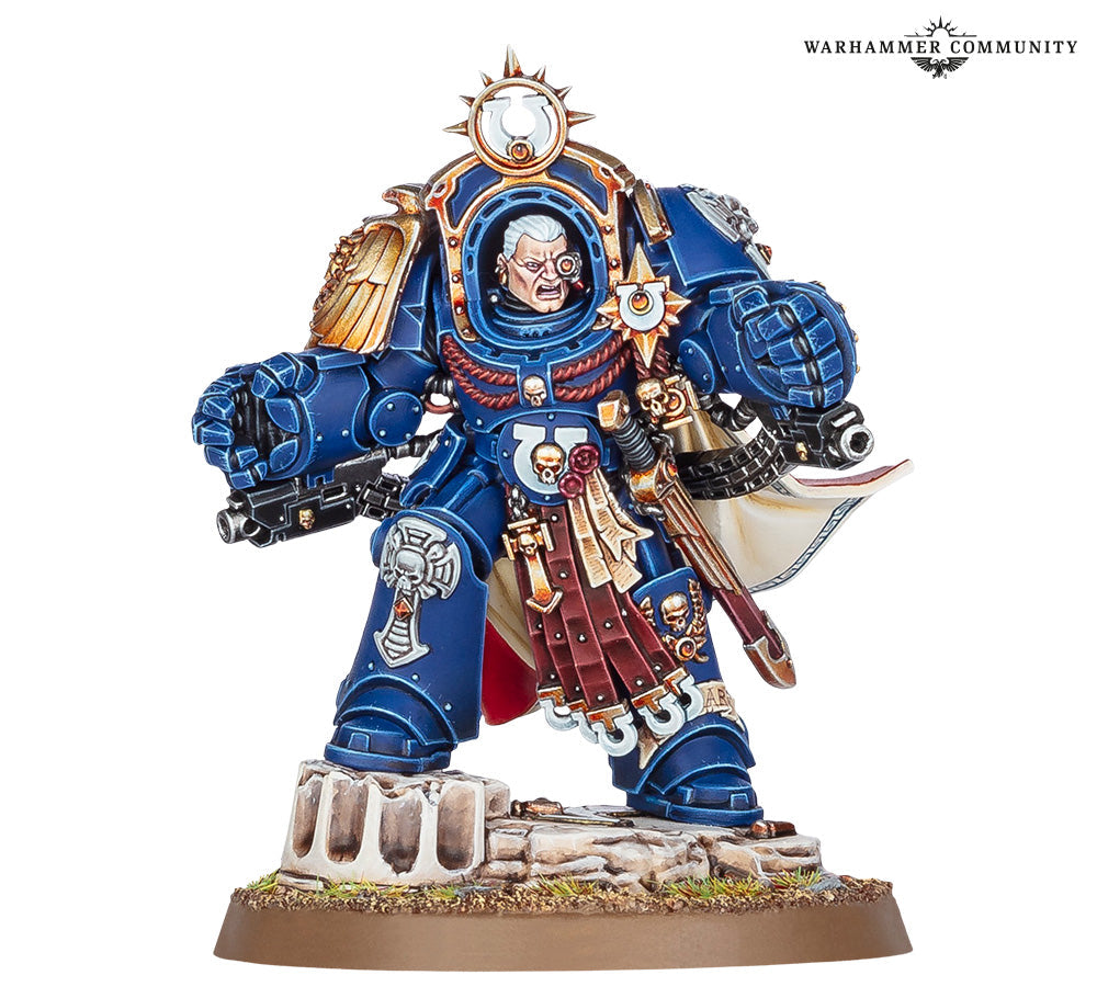Games Workshop 55-74 - Warhammer 40,000 - Ultramarines: Marneus Calgar in Armour of Antilochus