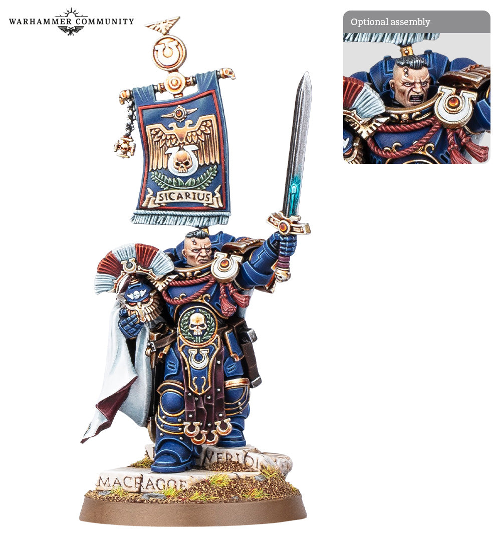 Games Workshop 55-73 - Warhammer 40,000 - Ultramarines: Cato Sicarius