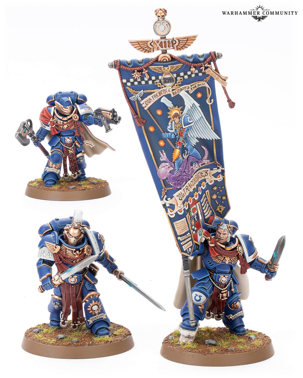 Games Workshop 55-75 - Warhammer 40,000 - Ultramarines: Victrix Honour Guard