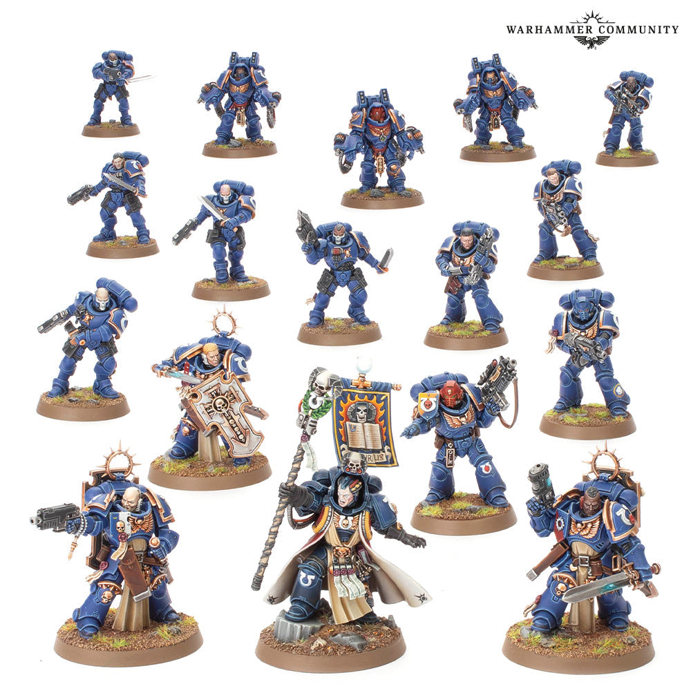 Games Workshop 73-558 - Warhammer 40,000 - Ultramarines: Combat Patrol