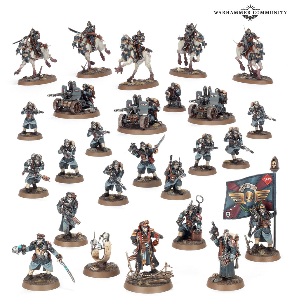 Games Workshop 73-472 - Warhammer 40,000 - Astra Militarum: Death Korps of Krieg Combat Patrol