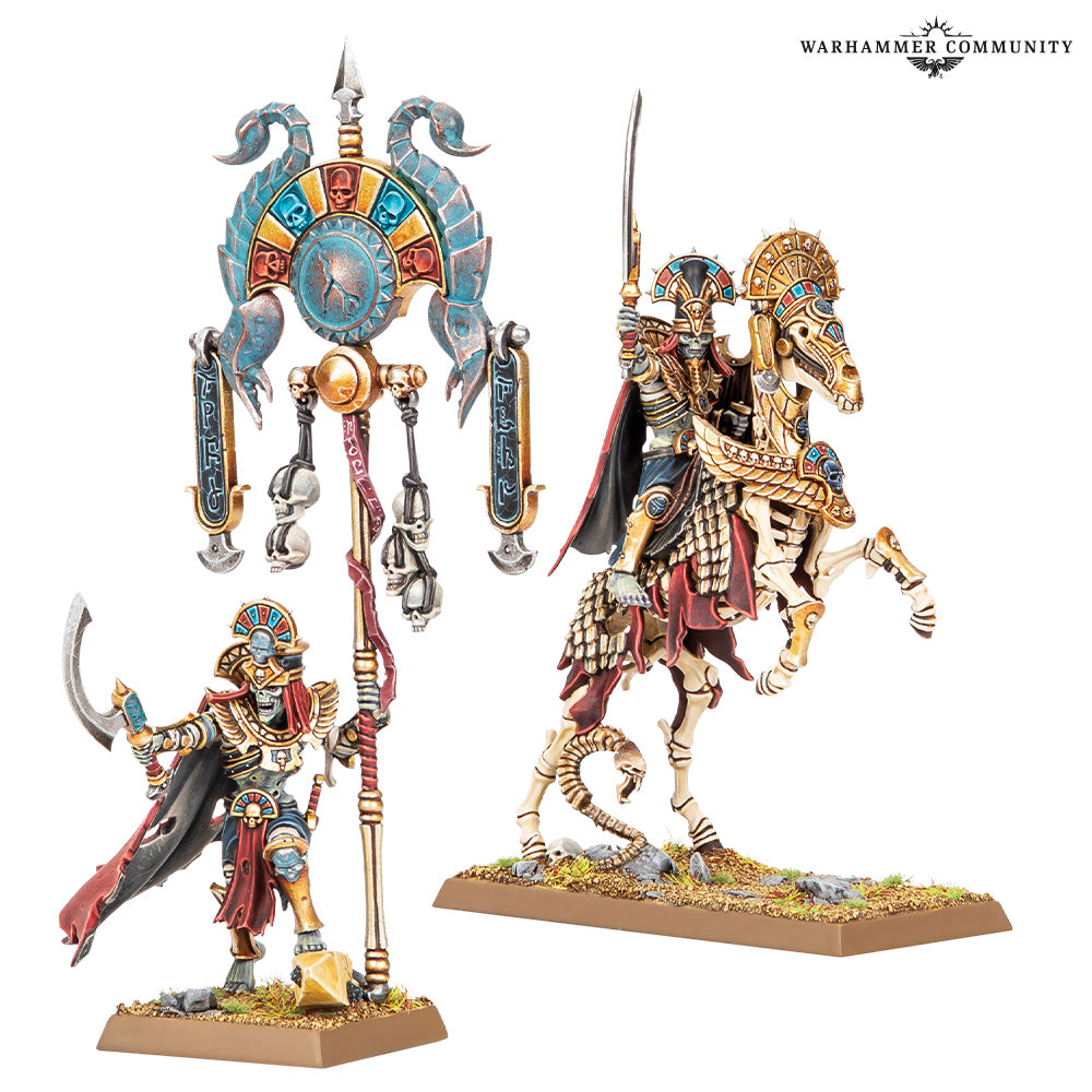 Games Workshop 07-13 - Warhammer: The Old World - Tomb Kings of Khemri: Royal Heralds