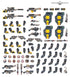 Games Workshop 301-58 - Necromunda - Palanite Enforcers: Weapons & Upgrades