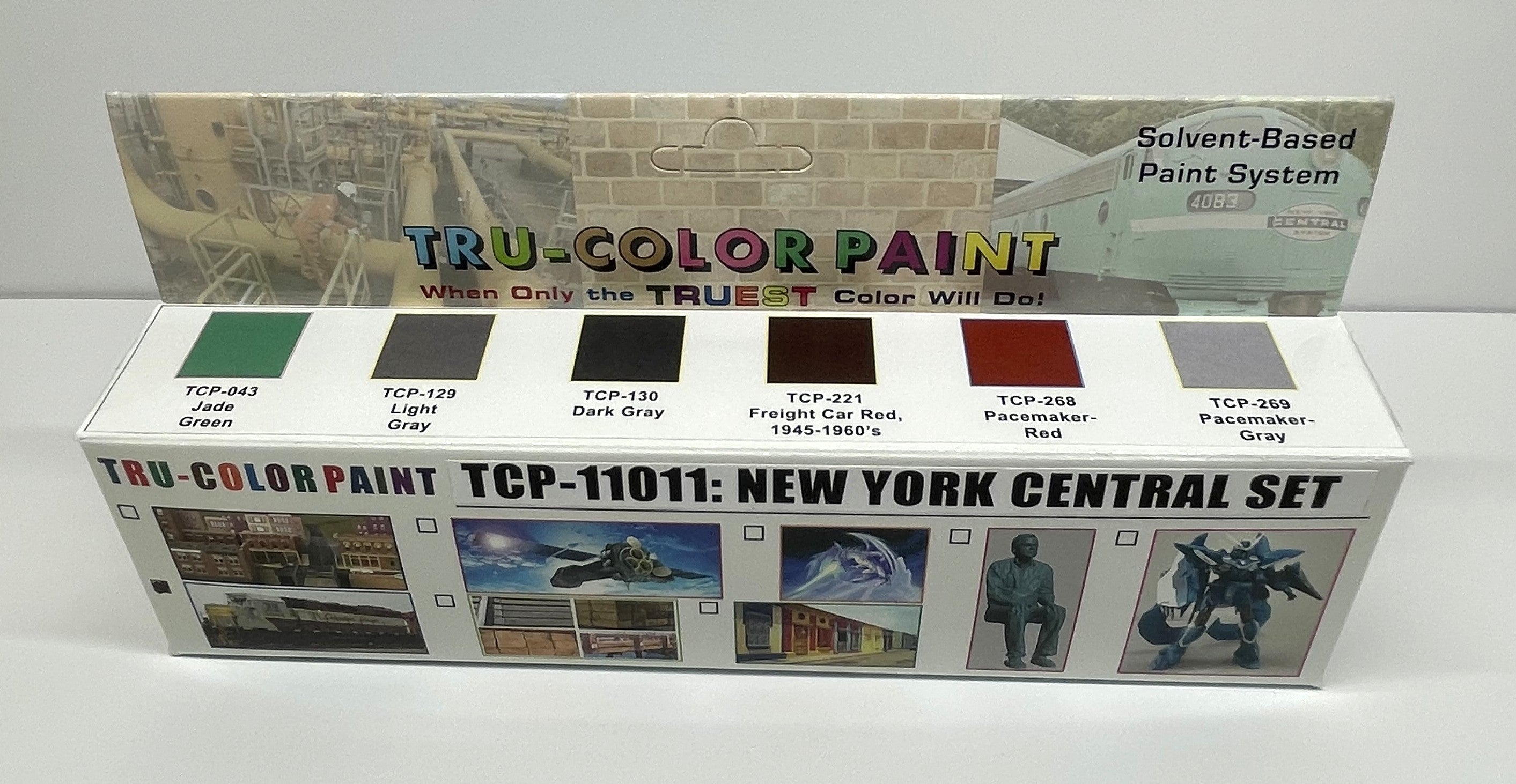 Tru-Color Paint - TCP-11011 - New York Central Set (Solvent-Based Paint)