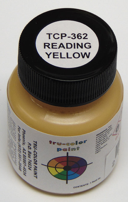Tru-Color Paint TCP-362 - Reading - Yellow (Solvent-Based Paint)