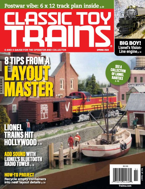 Classic Toy Trains - Magazine - Vol.37 - Issue 01 - Spring 2024