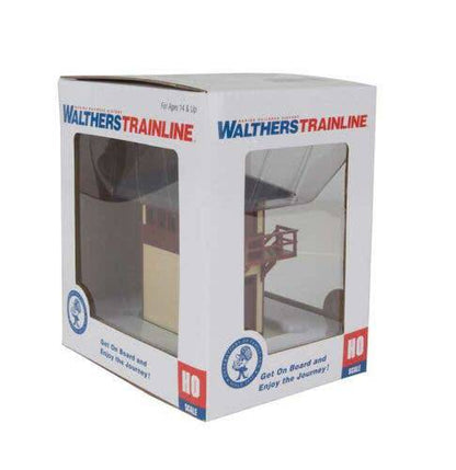 Walthers HO 931-810 - Trainline - Trackside Signal Tower (Assembled)