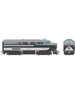 Rapido Trains HO 37582 - Alco FA-1 Diesel Locomotive "Wabash" #1201 (blue, gray, white)