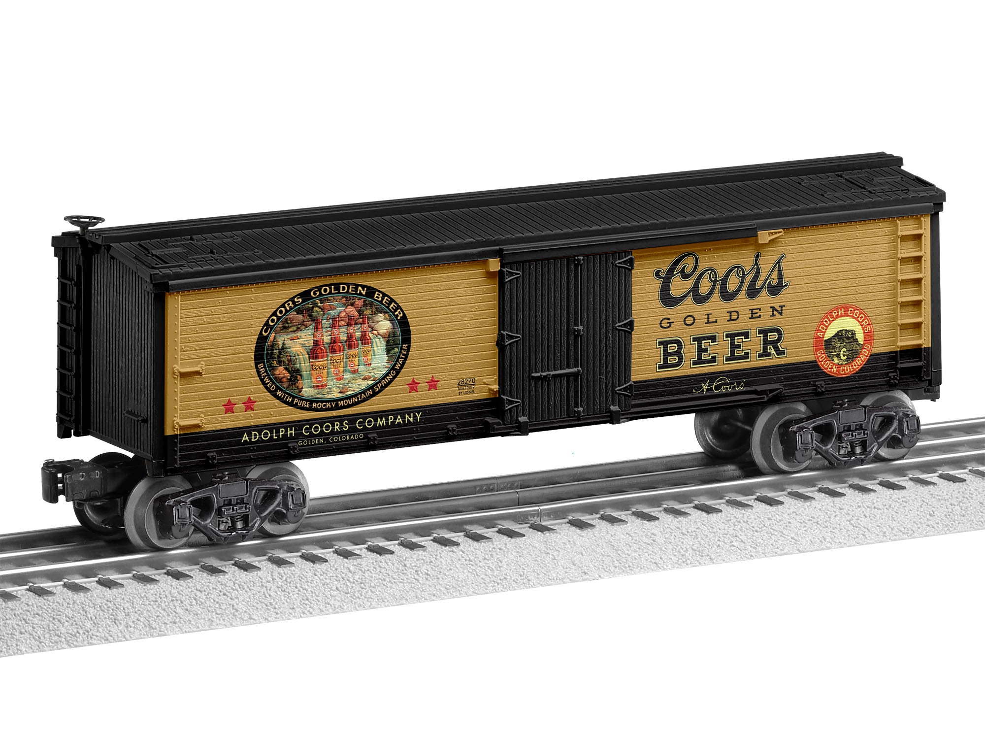 Lionel 1928270 - Coors Brewing Company - Reefer Car "Coors"