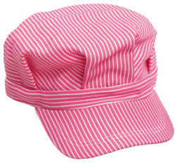 Hat - Pink Strap Engineer Hat