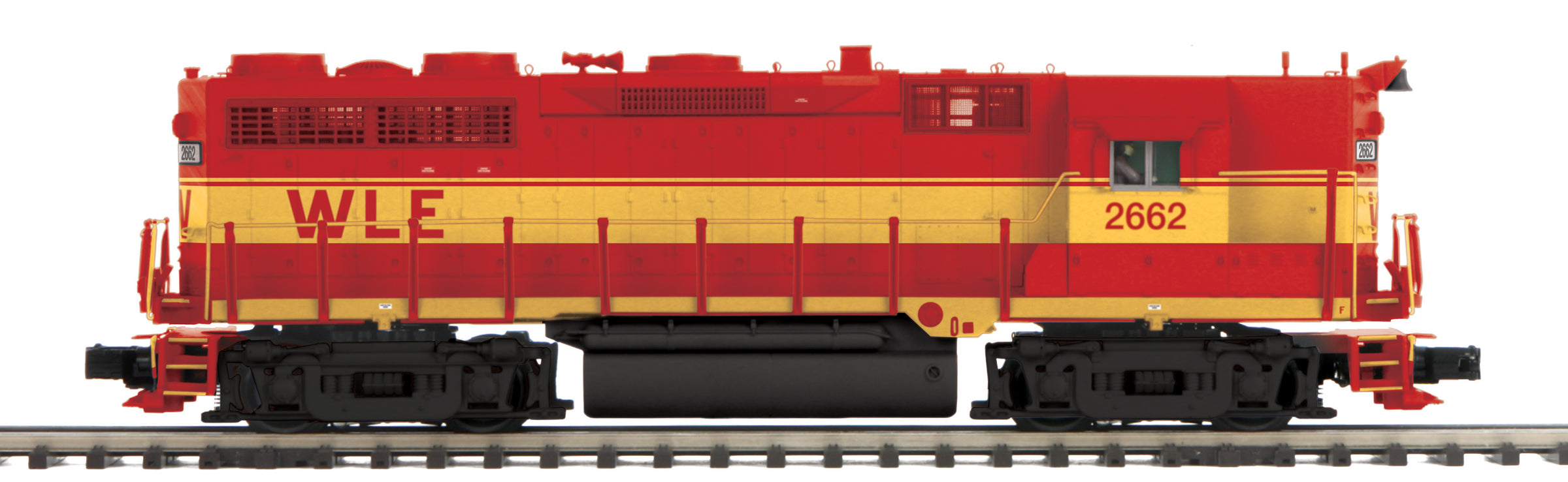 MTH 20-20982-1 - GP-35 High Hood Diesel Engine "Wheeling & Lake Erie" #2662 w/ PS3 (Hi-Rail Wheels)