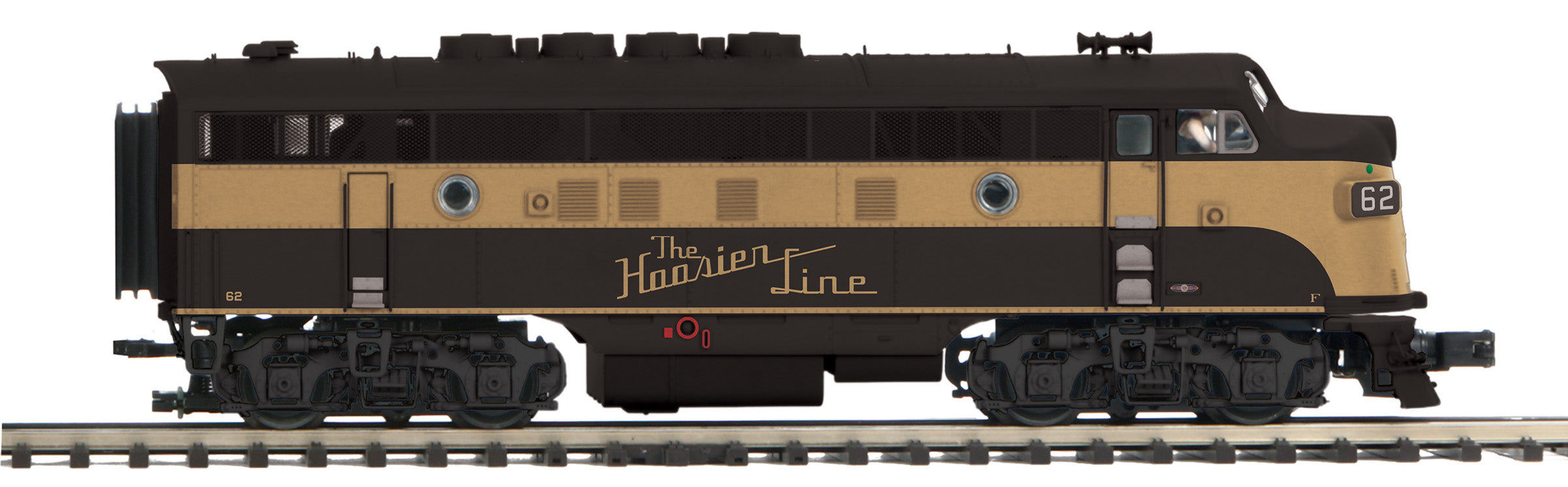MTH 20-21590-1 - F3 A Unit Diesel Engine "Chicago, Indianapolis & Louisville - The Monon" #62 - Custom Run for MrMuffin'sTrains