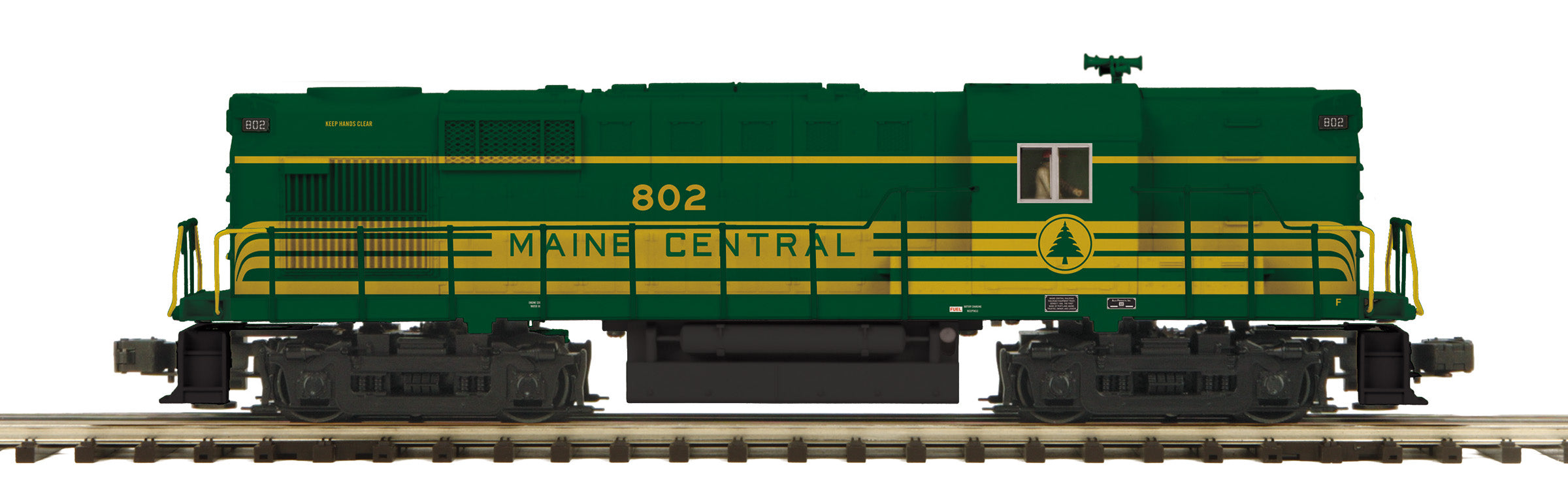 MTH 20-21634-1 - RS-11 High Hood Diesel Engine "Maine Central" #802 w/ PS3