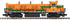 MTH 20-21700-1 - 3GS21B Genset Diesel Engine "Indiana Harbor Belt" #2140 w/ PS3 (Hi-Rail Wheels) - Custom Run for MrMuffin'sTrains
