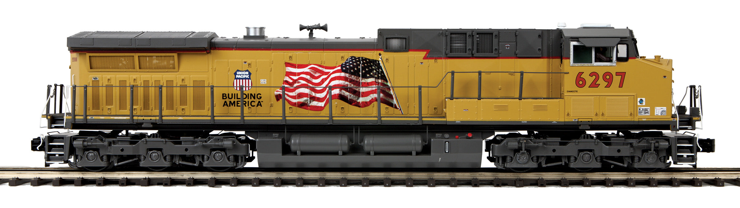 MTH 20-21735-1 - AC4400cw Diesel Engine "Union Pacific" #6297 w/ PS3 (Hi-Rail Wheels)