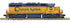MTH 20-21755-1 - SD-35 Diesel Engine "Chessie" #4477 w/ PS3 (Western Maryland)
