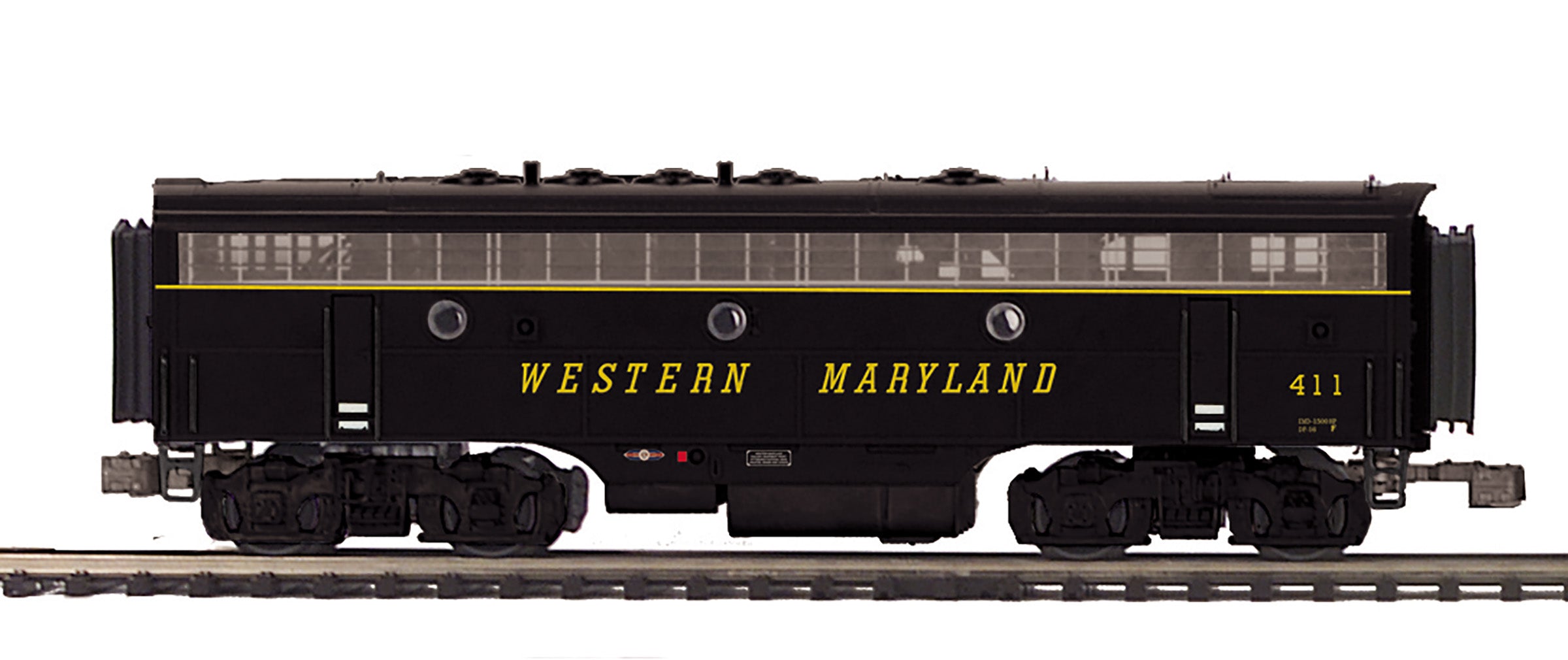 MTH 20-21804-3 - F-7 B Unit Diesel Engine "Western Maryland" (Non-powered)