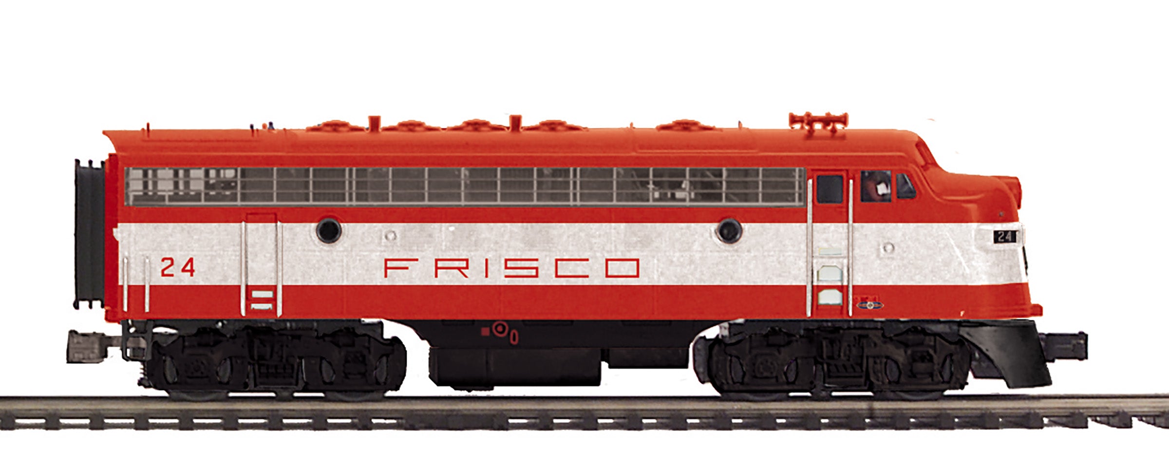 MTH 20-21806-1 - F-7 A Unit Diesel Engine "Frisco" #24 w/ PS3 (Hi-Rail – MrMuffin'sTrains