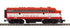 MTH 20-21806-1 - F-7 A Unit Diesel Engine "Frisco" #24 w/ PS3 (Hi-Rail Wheels)