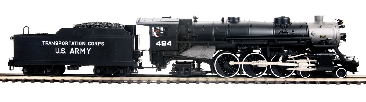 MTH 20-3812-1 - 4-6-2 USRA Pacific Steam Engine "U.S. Army" #493 w/ PS3 - MrMuffin'sTrains