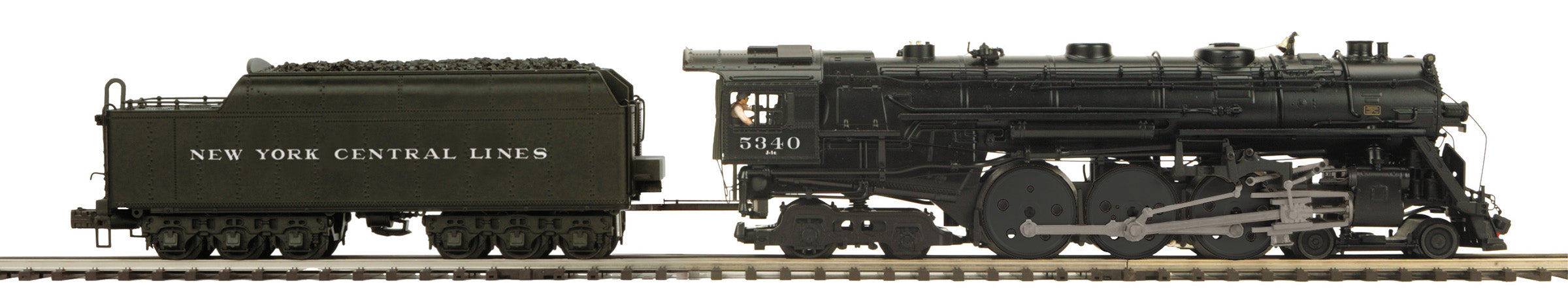 MTH 20-3865-1 - 4-6-4 J-1e Hudson Steam Engine "New York Central Lines" #5340 w/ PS3