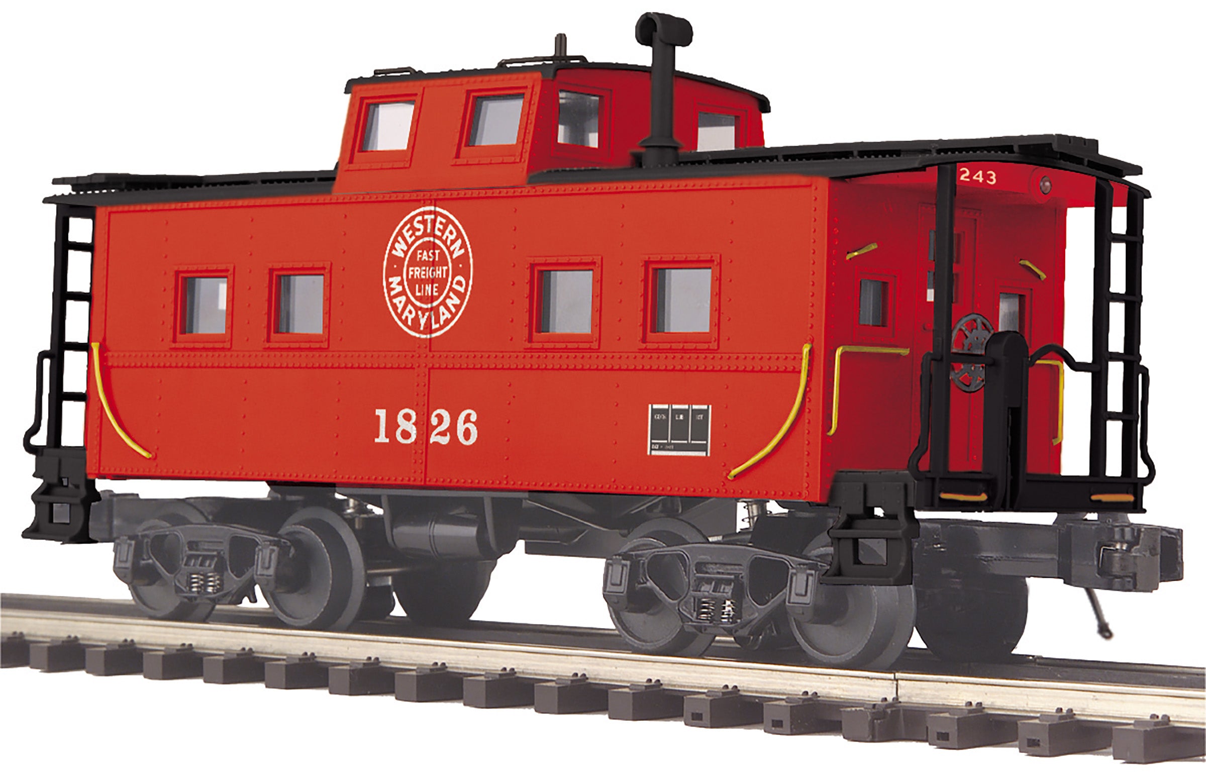 MTH 20-91716 - Steel Caboose (Center Cupola) "Western Maryland"