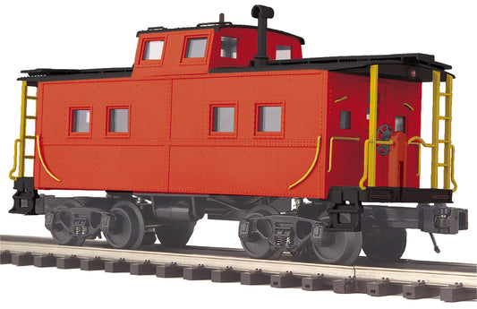MTH 20-91727 - Steel Caboose (Center Cupola) "Unlettered" - Custom Run for MrMuffin'sTrains - MrMuffin'sTrains