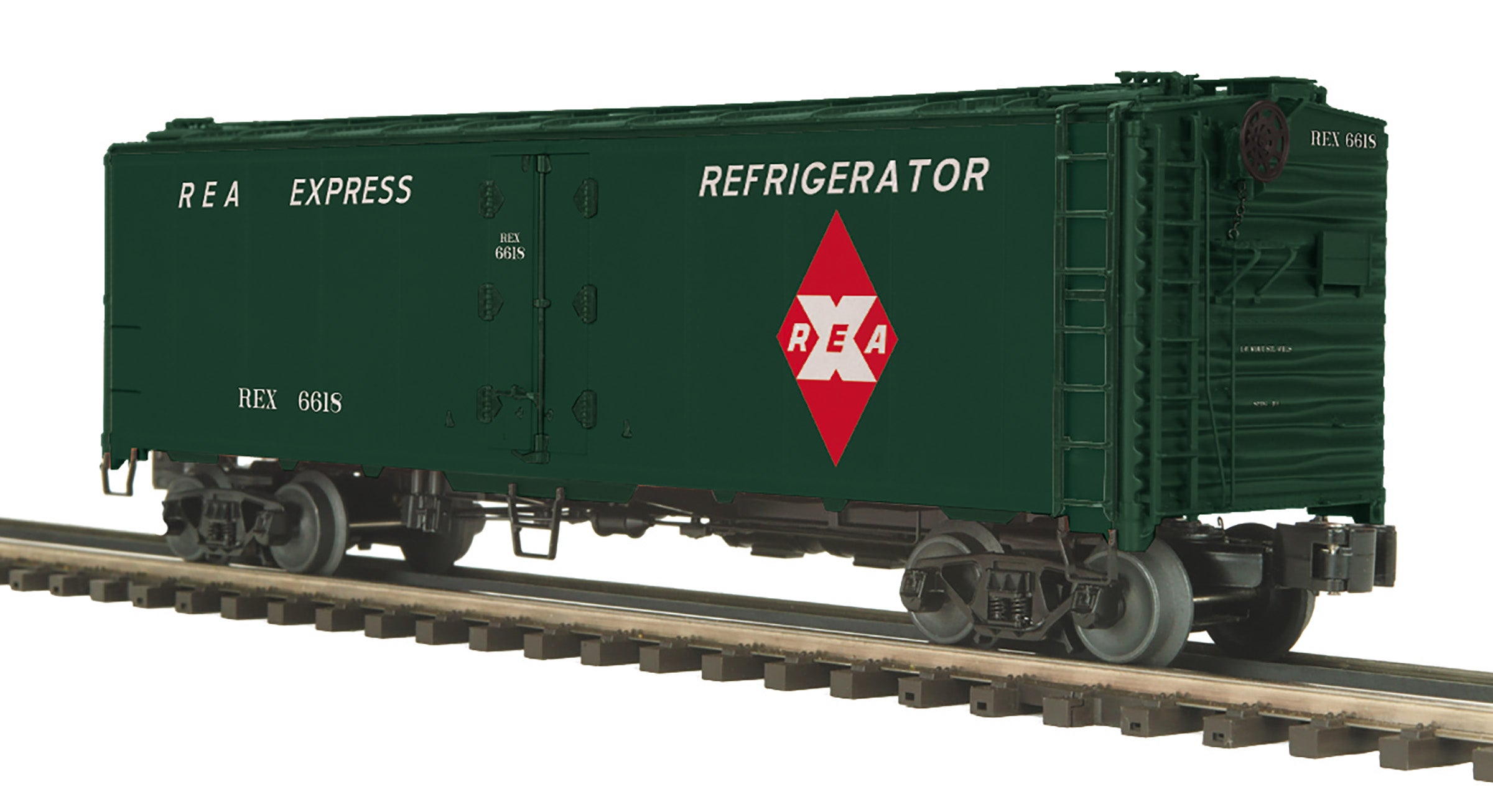 MTH 20-94581 - 40' Steel Sided Reefer Car "Railway Express Agency"