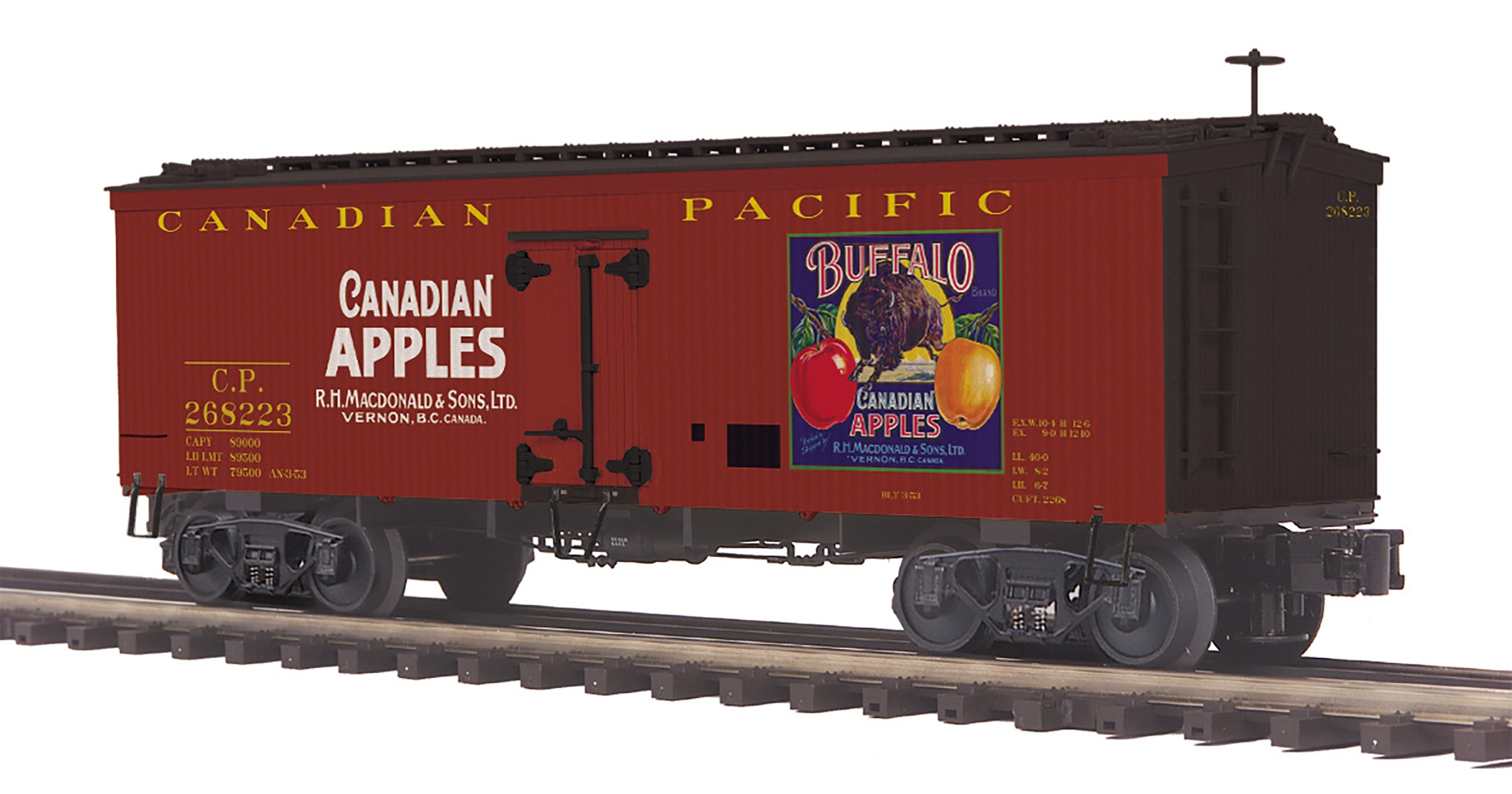 MTH 20-94658 - 36’ Woodsided Reefer Car "Canadian Pacific"