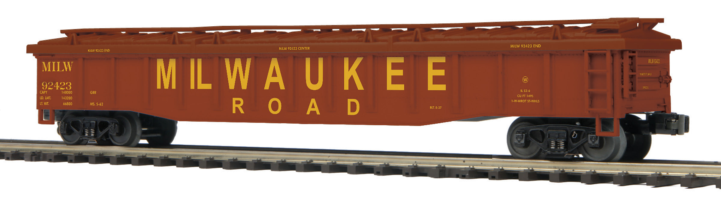 MTH 20-95538 - Gondola Car "Milwaukee Road" w/ Cover – MrMuffin'sTrains