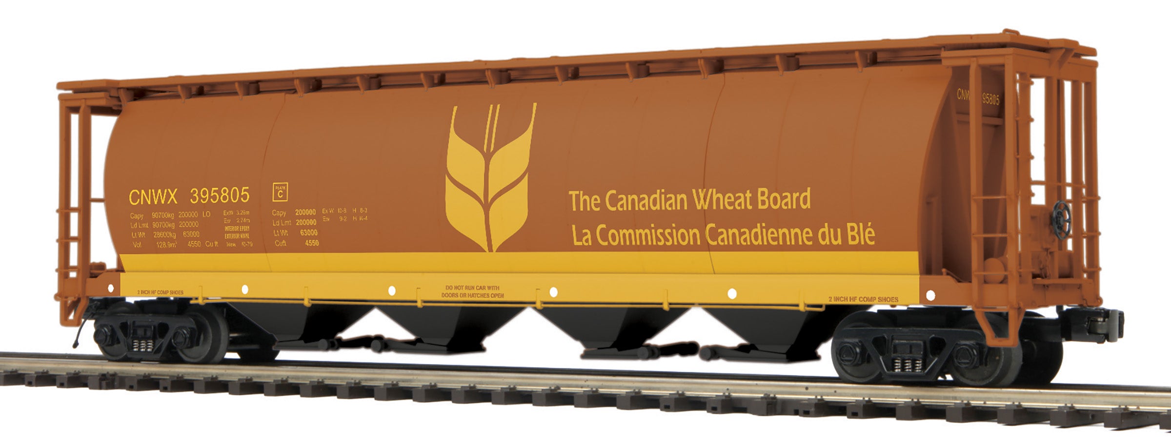 MTH 20-97995 - 100 Ton Hopper Car "Canadian Wheat"