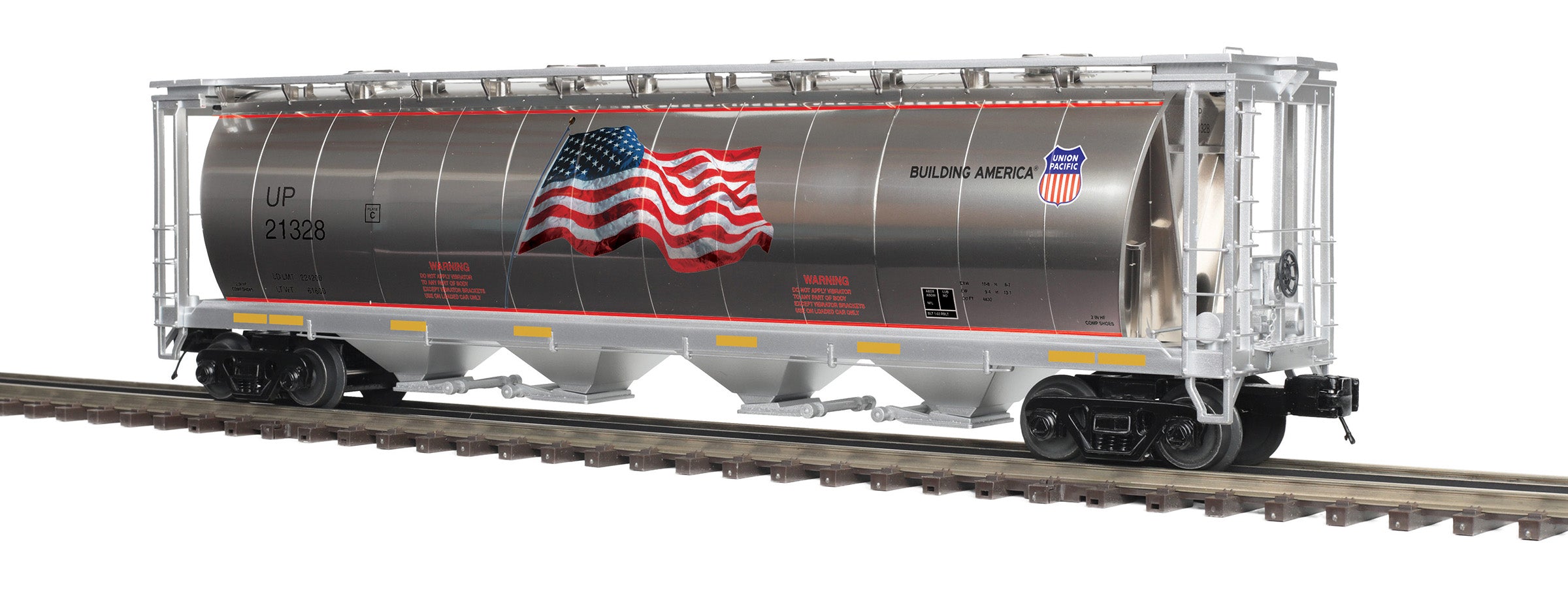 MTH 20-97996 - 100 Ton Hopper Car "Union Pacific" (Plated)
