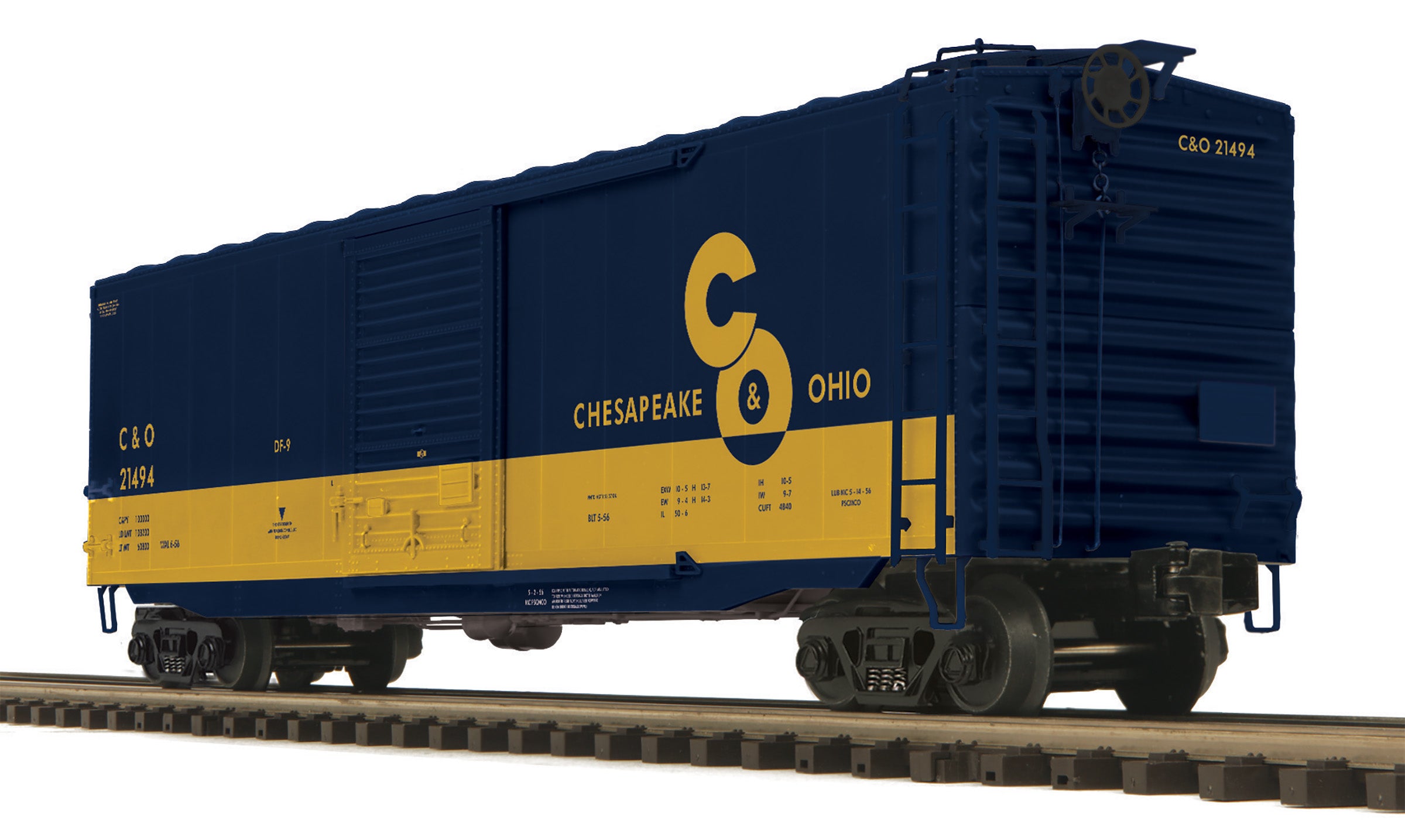 MTH 20-99382 - 50’ PS-1 Box Car with Youngstown Door "Chesapeake & Ohio"