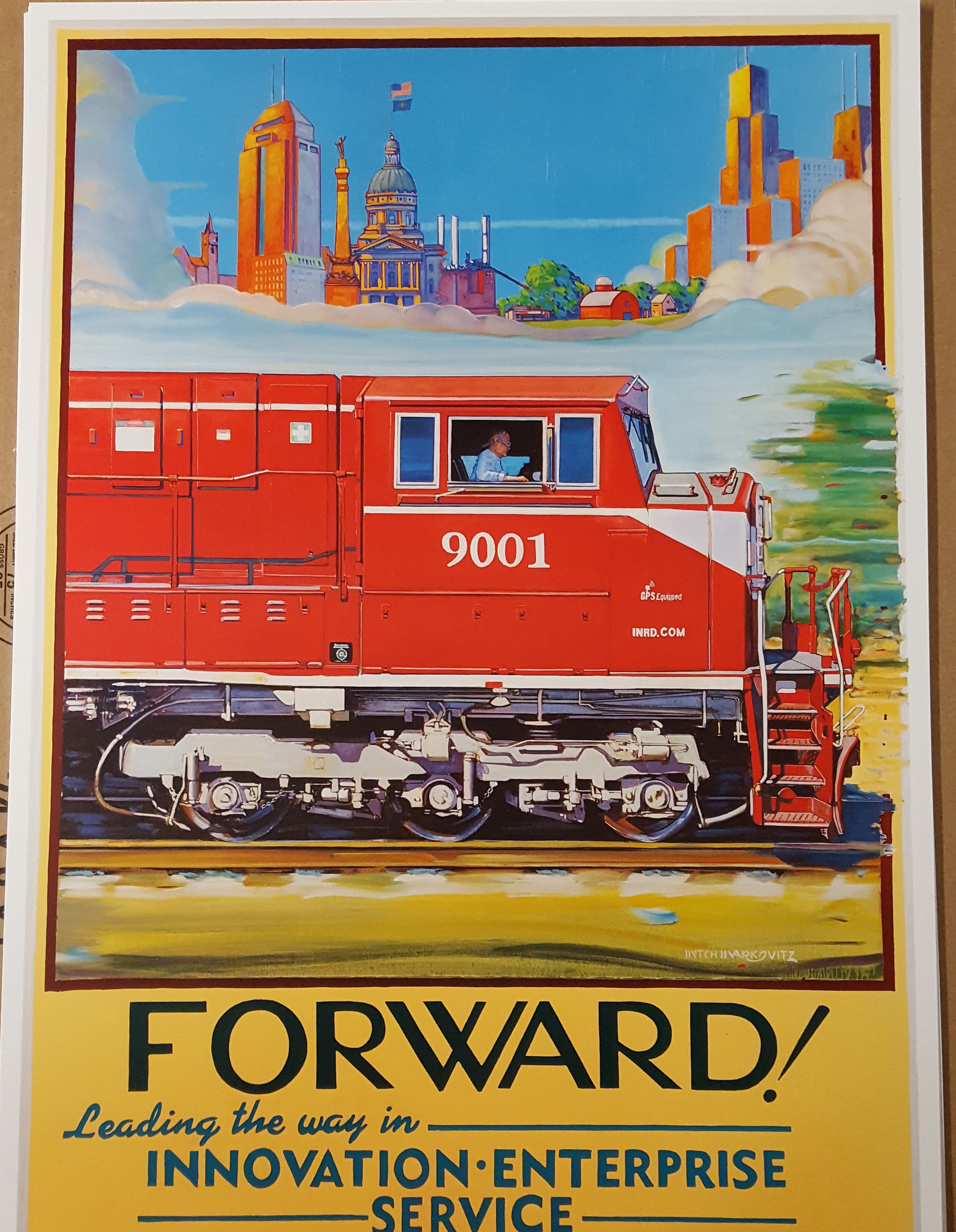 Poster - Forward! - 18 x 12