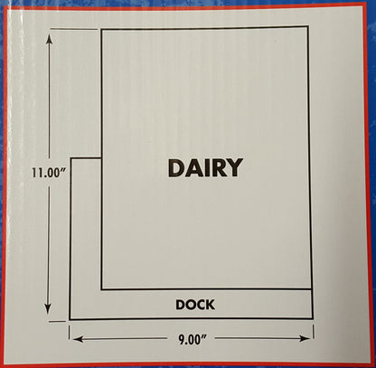 Atlas O 6909 - Hillside Structure Kit "Fairview Farm Dairy"