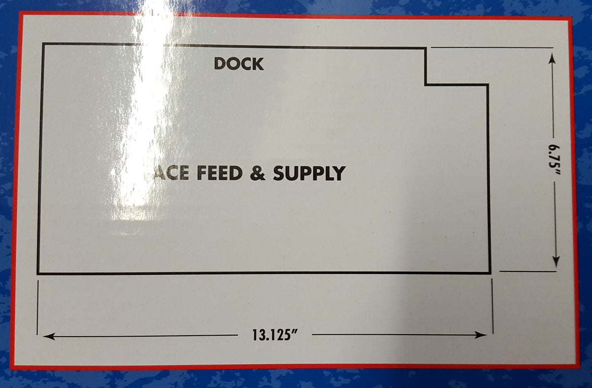 Atlas O 6913 - Hillside Structure Kit "Ace Feed and Supply"
