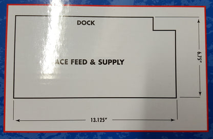 Atlas O 6913 - Hillside Structure Kit "Ace Feed and Supply"