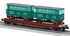 Lionel 2026651 - 50' Flatcar "Union Pacific / Merchants" w/ 20' Trailers #53085
