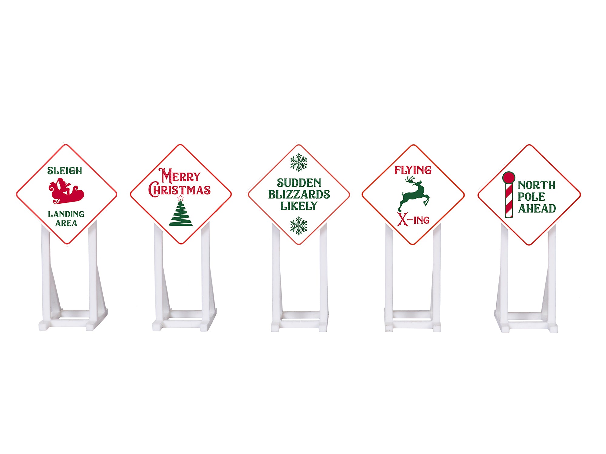 Lionel 2030260 - Christmas Signs (5-Pack)