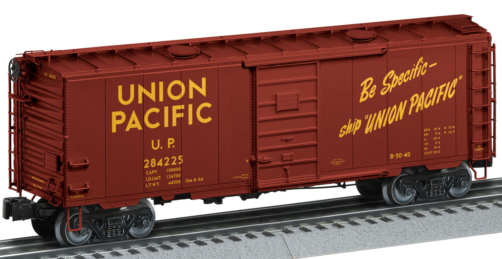 Lionel 2126111 - Roof-Hatch Boxcar "Union Pacific" #284225