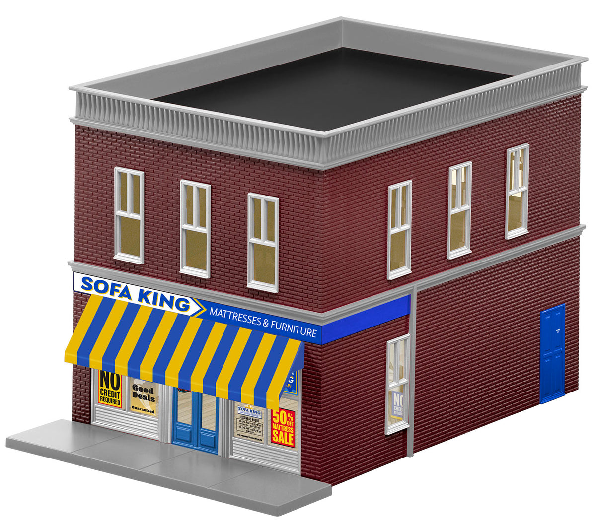 Lionel 2129020 - Building Store "Sofa King Mattresses & Furniture" - MrMuffin'sTrains