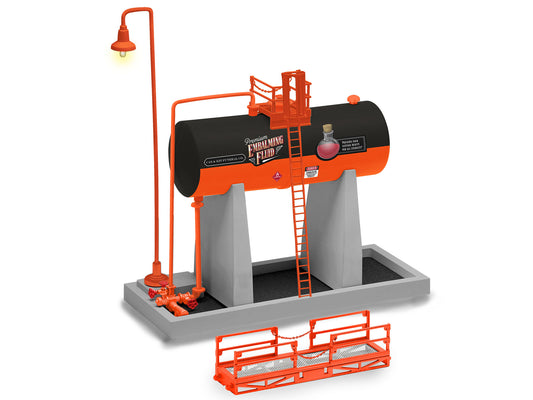 Lionel 2129380 - Plug & Play Elevated Oil Tank "Halloween" - MrMuffin'sTrains