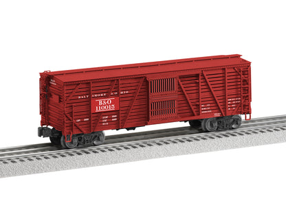 Lionel 2226880 - Vision Line Stock Car "Baltimore & Ohio" (3-Car) - MrMuffin'sTrains