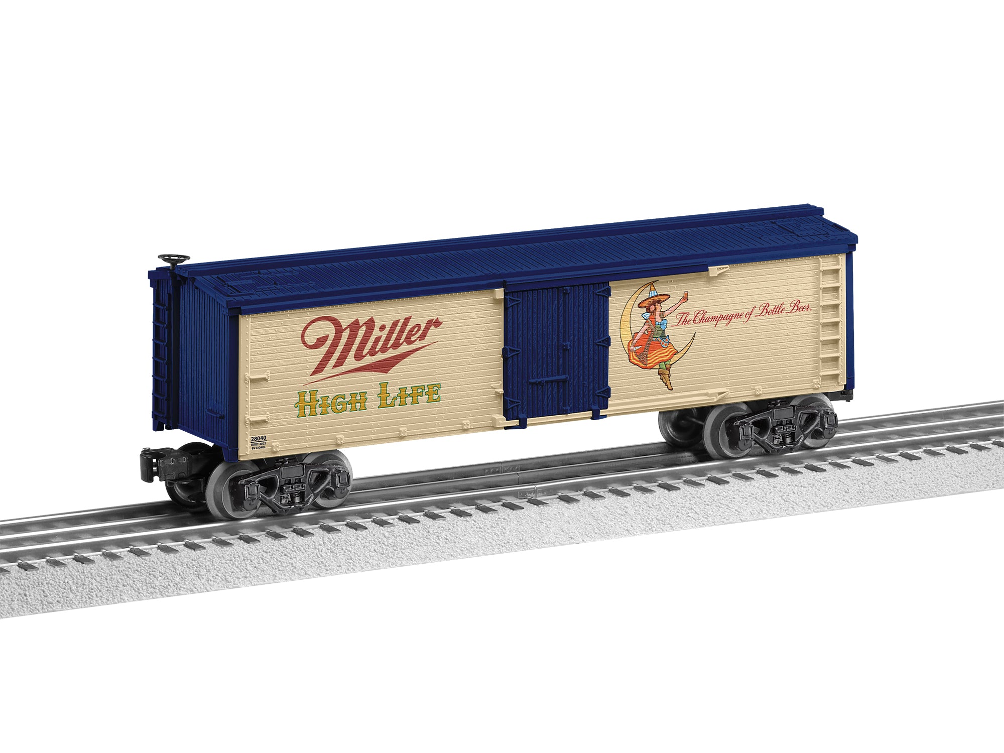Lionel 2228060 - Coors Brewing Company - Reefer Car "Miller"