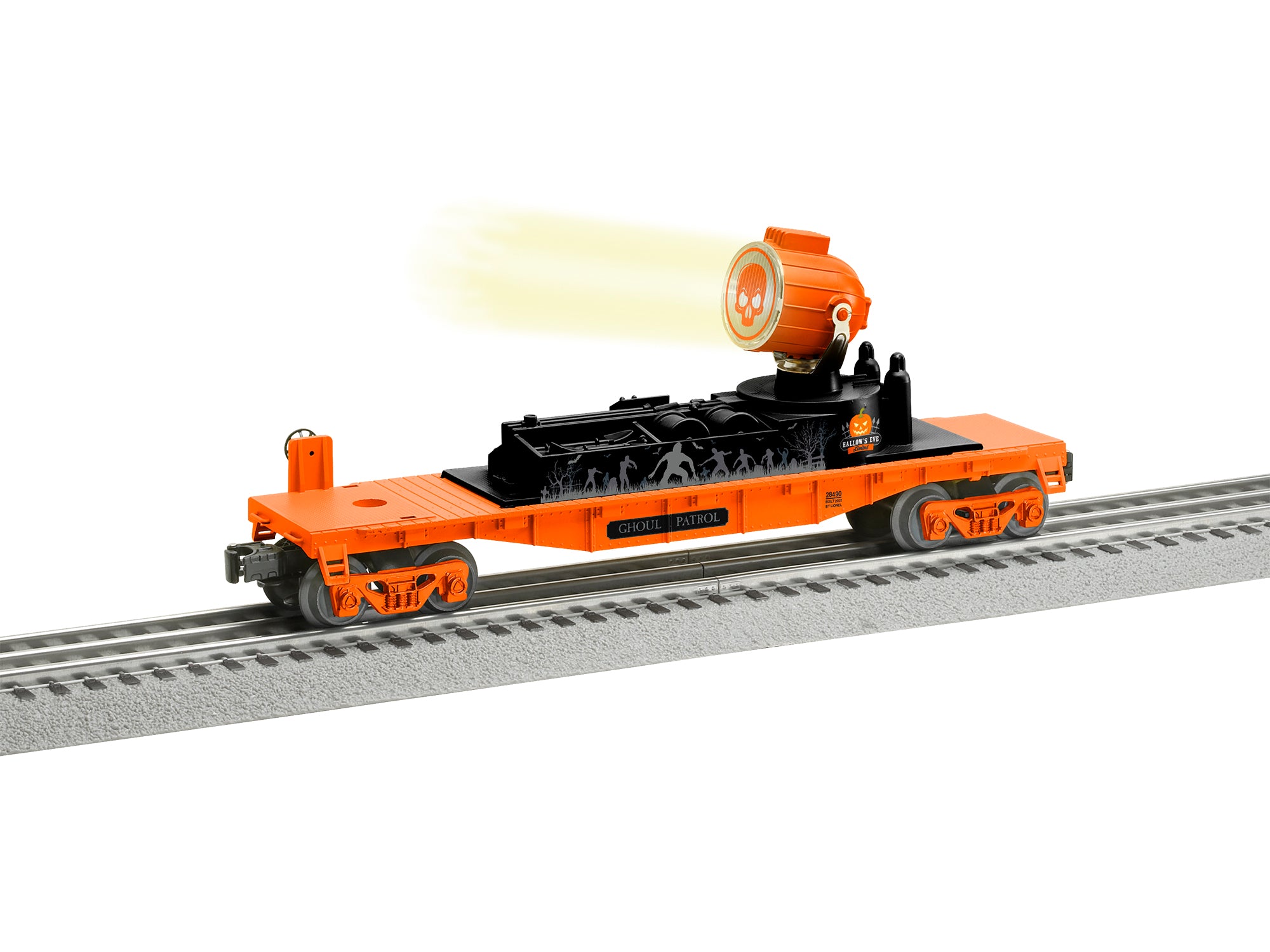 Lionel 2228490 - Ghoul Searchlight Car "Hallow's Eve"