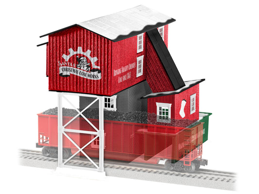 Lionel 2229320 - Coal Works Lighted Coaling Station "Christmas"
